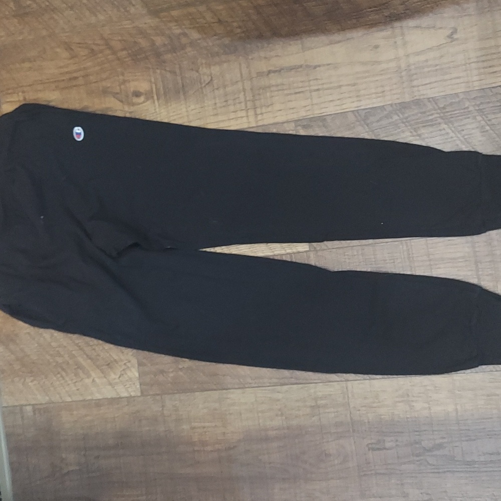 Champion Mens Black Sweatpants Loungewear Athletic Jogging Pant Size Small - Picture 2 of 2
